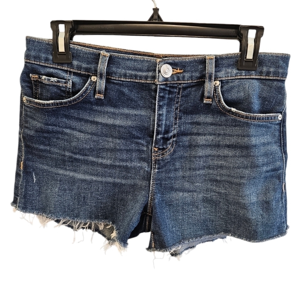 Hudson Gemma Cutoff Denim High Rise Shorts Size 26